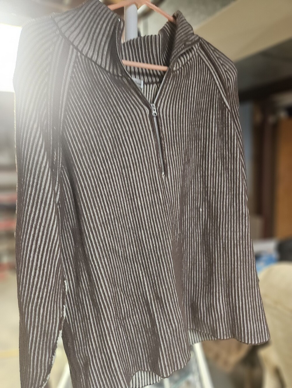 Womens Ribbed Sweater - Picture 3 of 3